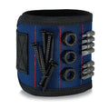 Magnetic Wristband Tool Holder for Screws Nails Drill Bits - Adjustable Magnetic Wrist Tool for Men and Women