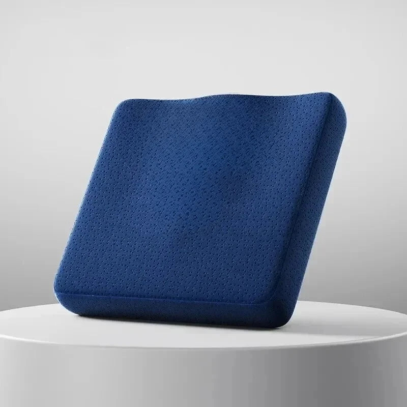 Ergonomic Memory Foam Seat Cushion for Office Chair - Hemorrhoid Relief & Long-Sitting Comfort