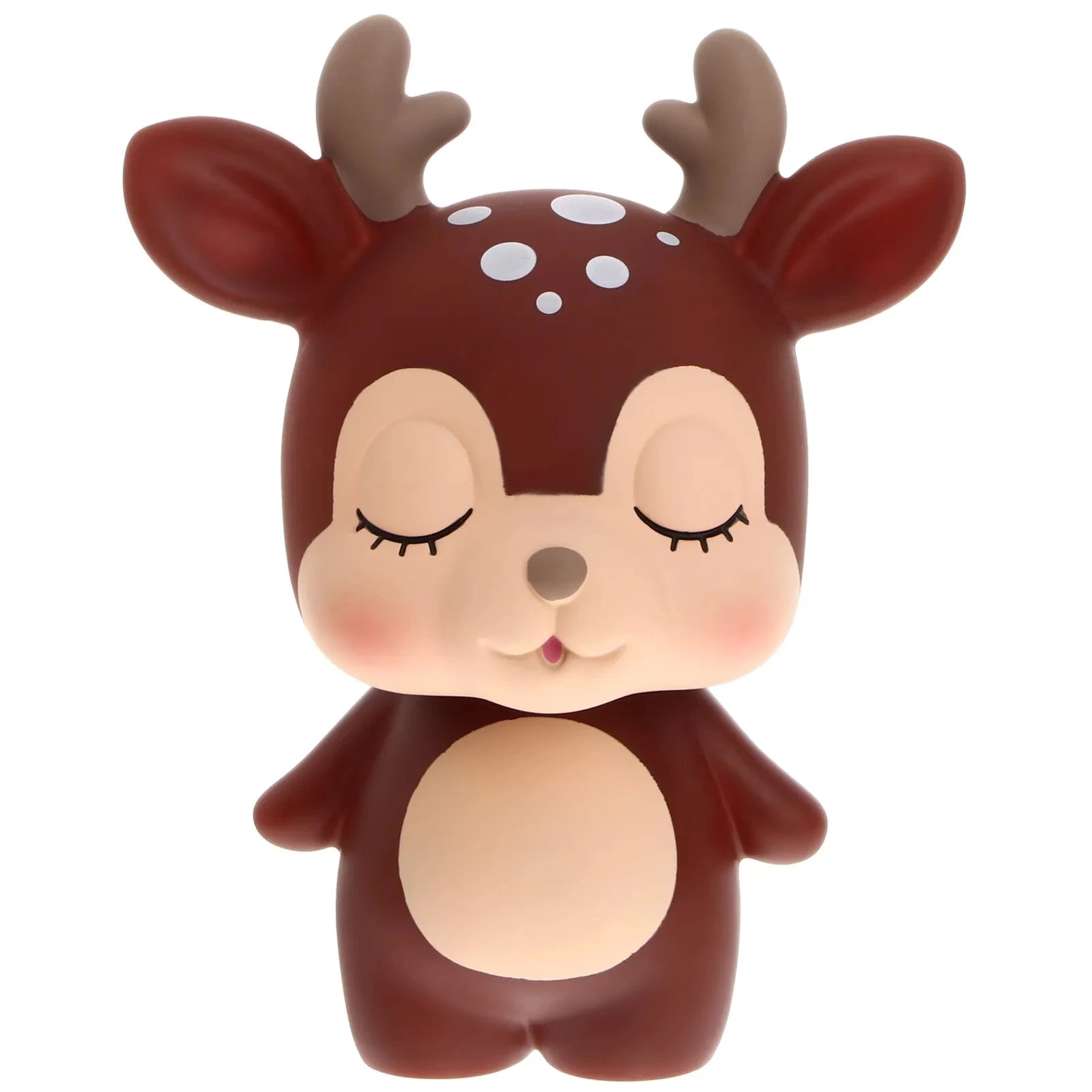 Cute Cartoon Deer Piggy Bank Coin Jar – Large Money Savings Box, 7.6 x 6.06 x 3.94 in (19.3 x 15.4 x 10 cm) – Gift for Kids & Adults
