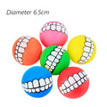 1-Pack Squeaky Dog Ball Toy 6 cm (2.36 in) Rubber Chew Toy for Small Dogs and Puppies
