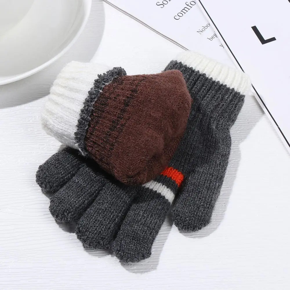 Kids Waterproof Ski Gloves – Insulated Winter Gloves for Boys & Girls (Ages 5–10)