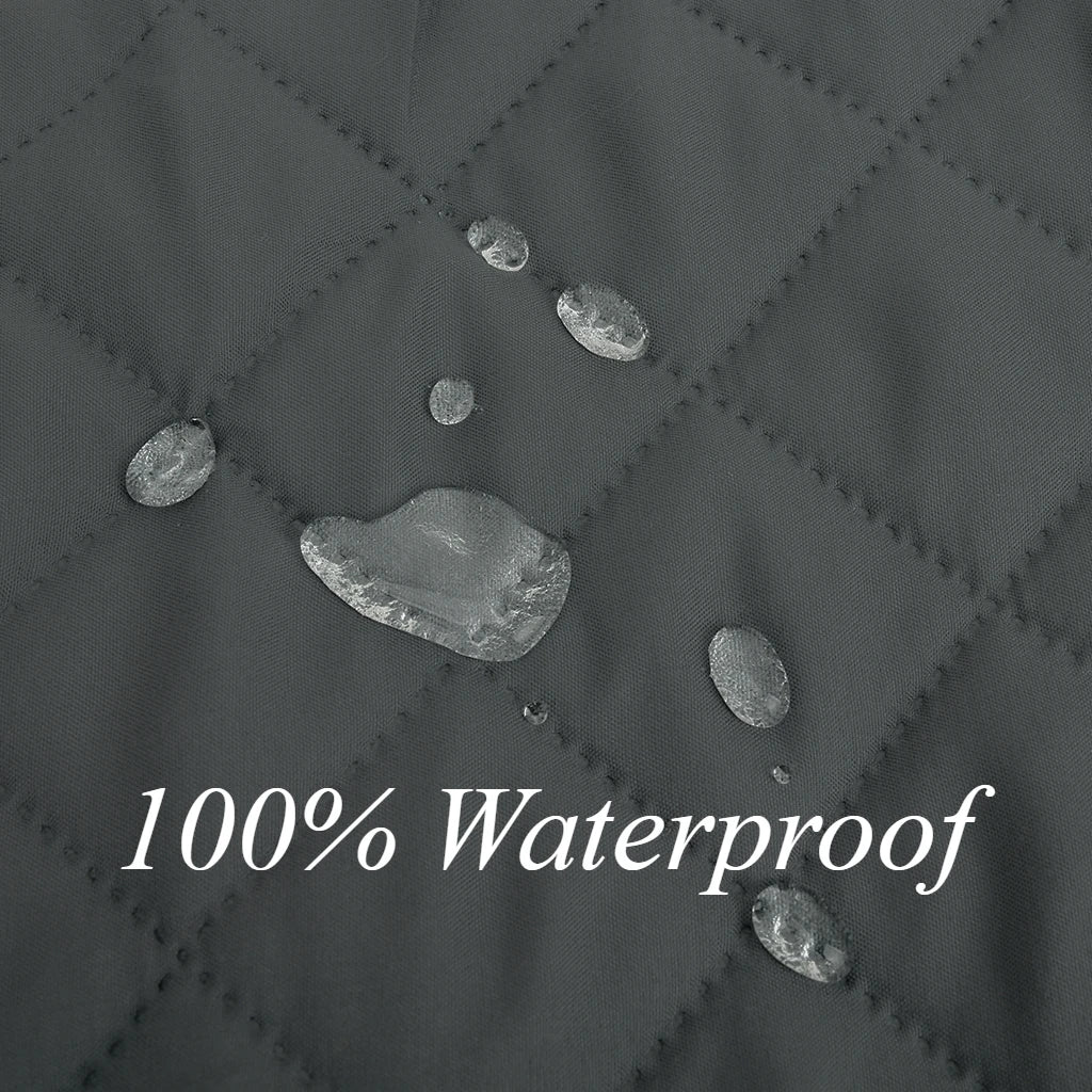 Waterproof Quilted Sofa Cover – Anti-Wear Non-Slip Washable Couch Slipcover with Elastic Straps | Sofa Protector for Kids & Pets