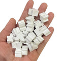 100 Wooden Meeples 16mm (0.63 in) 14-Color Board Game Pawns Replacement Set