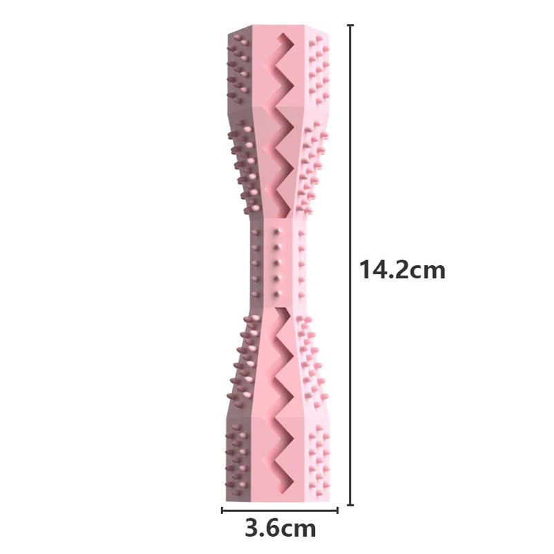 TPR Dog Chew Stick Bite-Resistant Treat-Dispensing Teeth Cleaning Toy