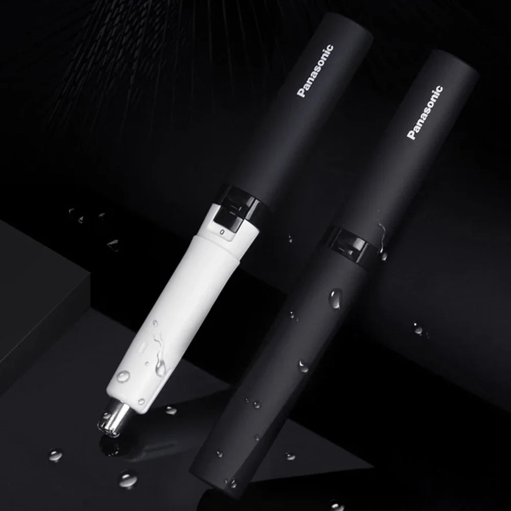 Electric Nose & Ear Hair Trimmer for Men – Portable Eyebrow & Detail Groomer, Painless