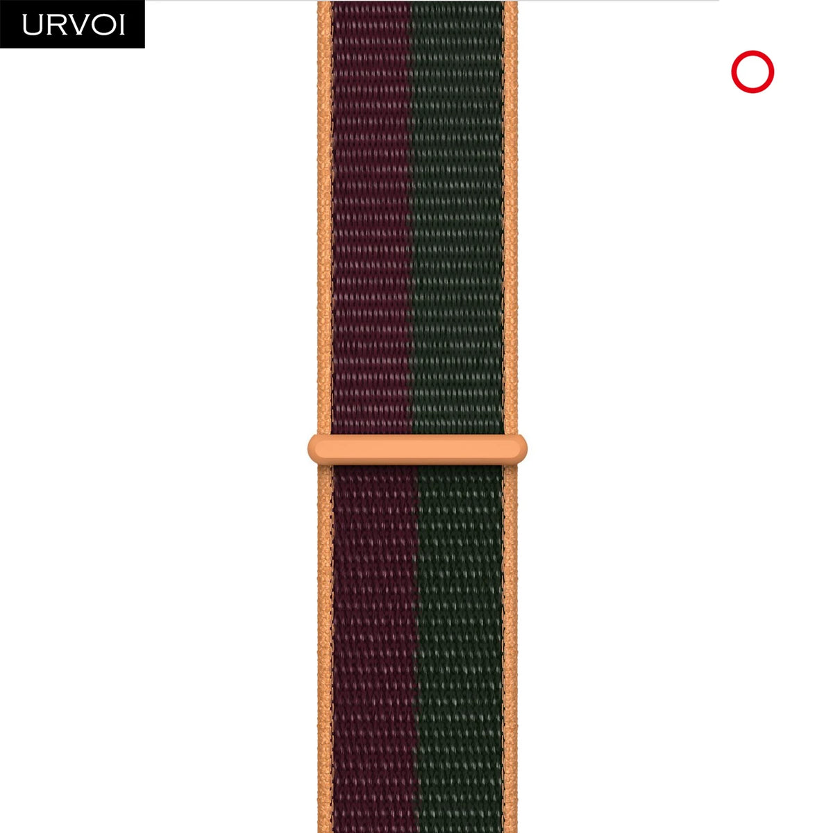 Nylon Sport Loop Band for Apple Watch — Breathable Hook & Loop Fastener — Fits 42/44/45/46/49mm