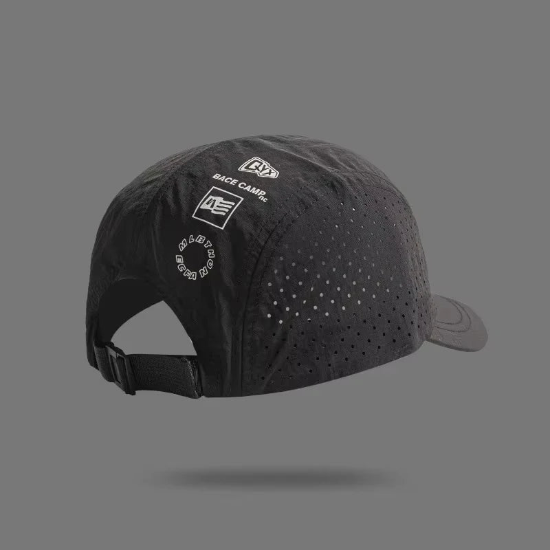 Breathable Unisex Baseball Cap Adjustable (56-60 cm / 22–23.6 in) Quick-Dry Sun Protection Hat for Hiking Golf Camping