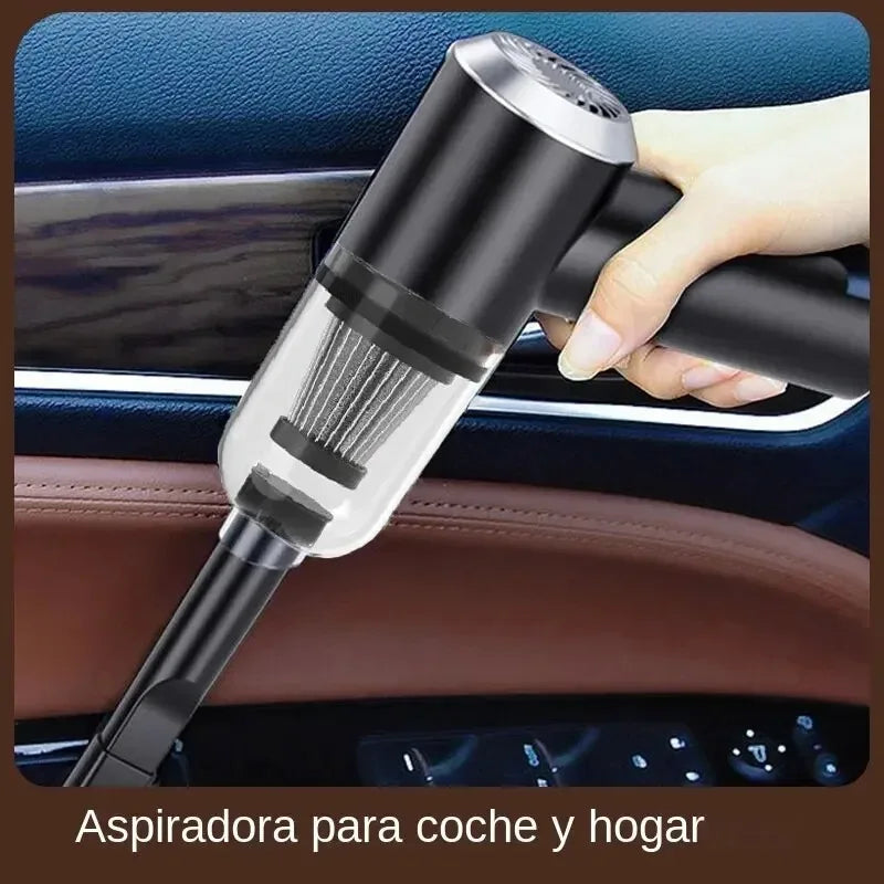 9000Pa Wireless Car & Home Handheld Vacuum – USB Rechargeable 1200mAh Portable Wet/Dry Mini Cleaner