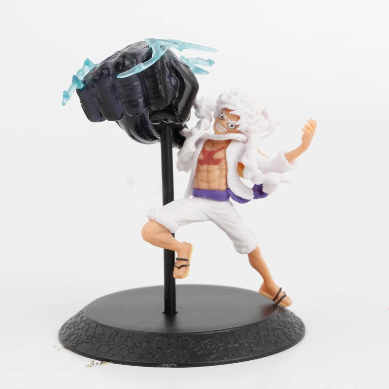 4-Pack One Piece Nika Luffy PVC Figures 6.5–10 cm (2.6–3.9 in) Anime Collectible