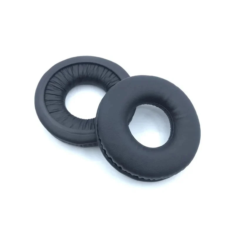 Universal Replacement Leather Ear Pads with High-Quality Foam Cushion for Over-Ear Headphones