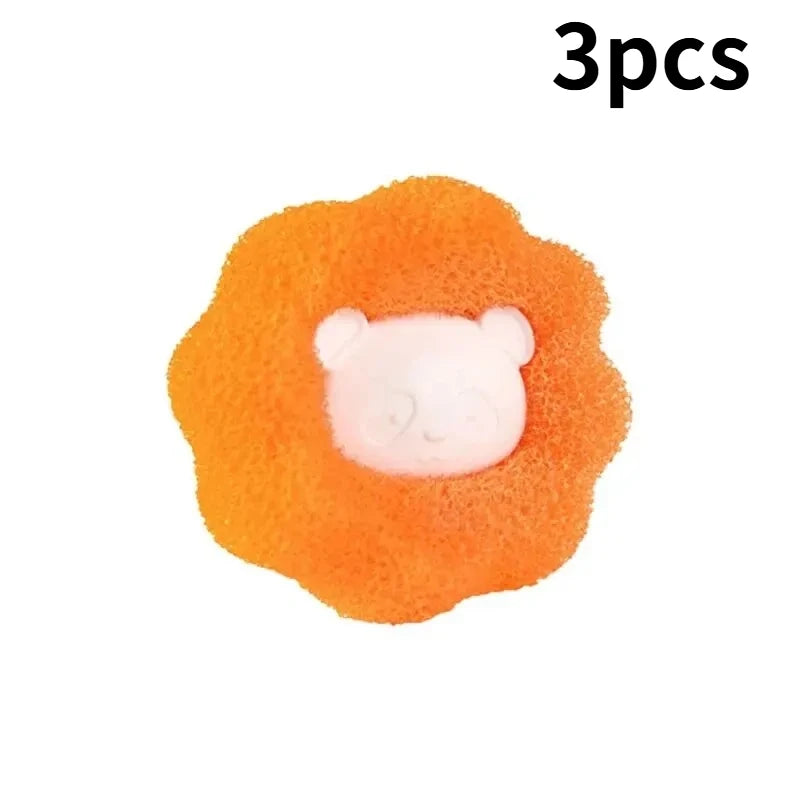 Reusable Pet Hair Remover Laundry Ball 2.4 in (6 cm) - Lint & Fur Catcher for Washing Machine