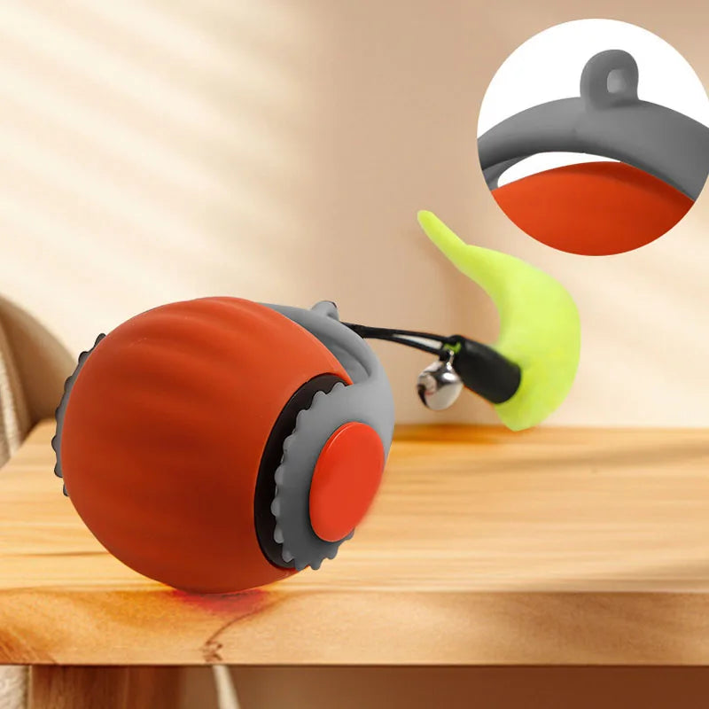 Interactive Electric Cat Toy Ball – Self-Activating Bite-Resistant Toy for Cats