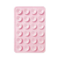 Silicone 24-Suction Phone Holder Mat Square Suction Cup Back Sticker Anti-Slip Wall Mount