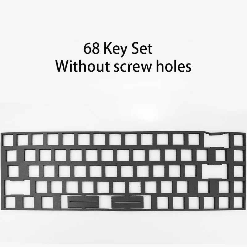 Poron Sandwich Foam Keyboard Dampening Pads — Soft Sound-Absorbing Switch Dampeners for 60/61/63/64/68/75/84/87/96/98/100/104/108-Key Layouts