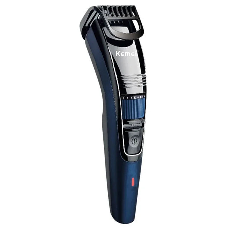 Rechargeable Cordless Beard & Mustache Trimmer, Adjustable 0.5–10 mm (0.02–0.39 in) Stubble Clipper