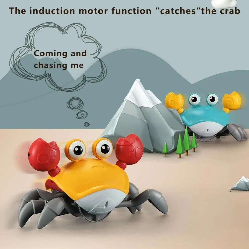 Interactive Dancing Crab Pet Toy with Music — Battery-Powered Dog & Cat Toy for Active Play