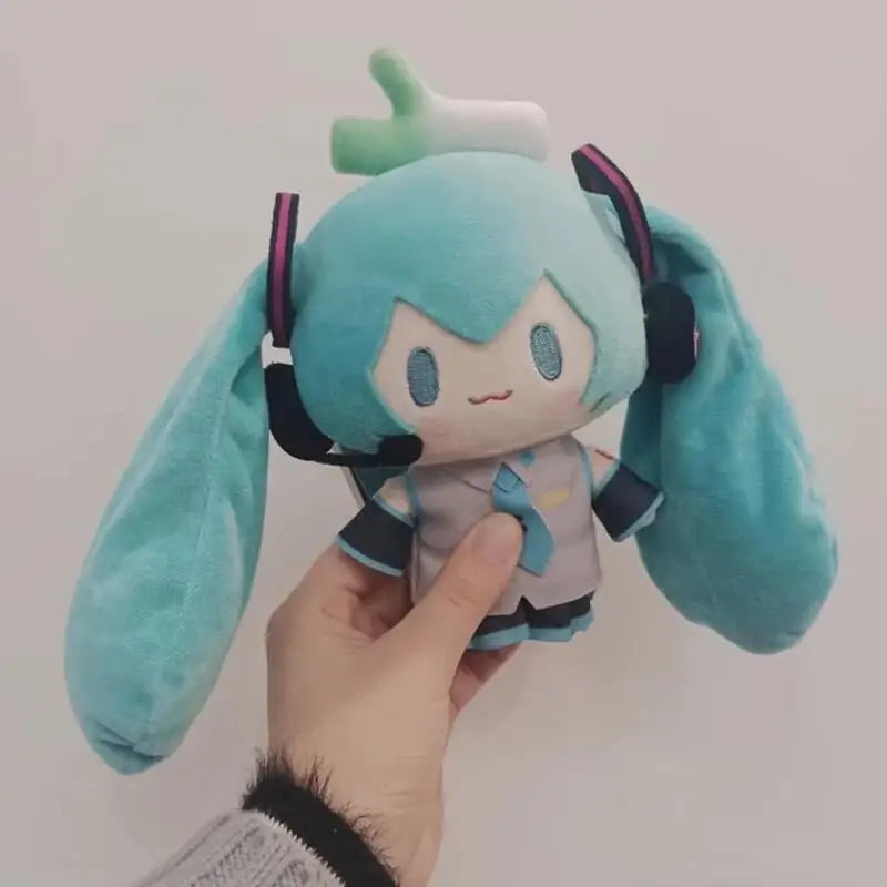 Hatsune Miku Kawaii Q-Version Plush Figure 15 cm (5.9 in) Mini Anime Doll Collectible Gift for Girls