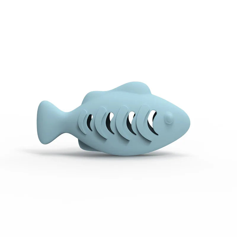 Octopus Cat Chew Toy - Interactive Silicone Treat Puzzle Feeder & Dental Teether for Cats (1-Pack)