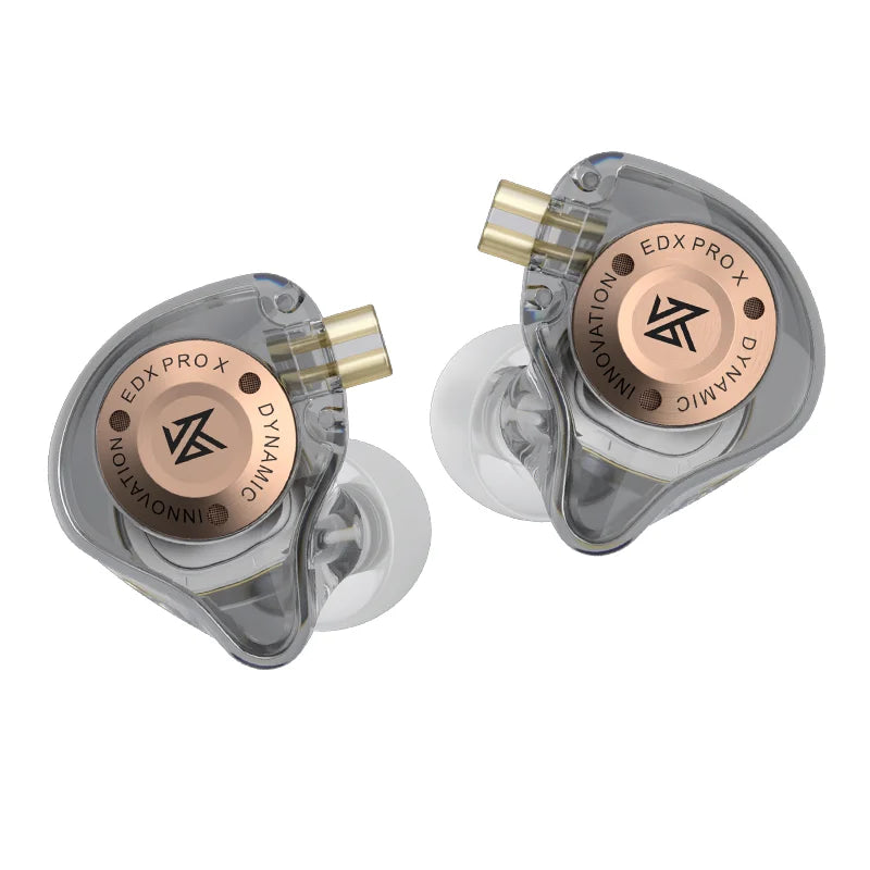 Dynamic Drive In-Ear Wired Earphones - HiFi Bass DJ Monitor Earbuds with Detachable 2-Pin Cable, 3.5mm