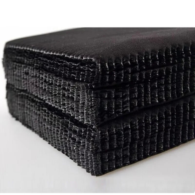 20-Pack Black Microfiber Cleaning Cloths for Sunglasses & Eyeglasses – 13 x 13 cm (5.1 x 5.1 in) Lens Cleaning Cloths