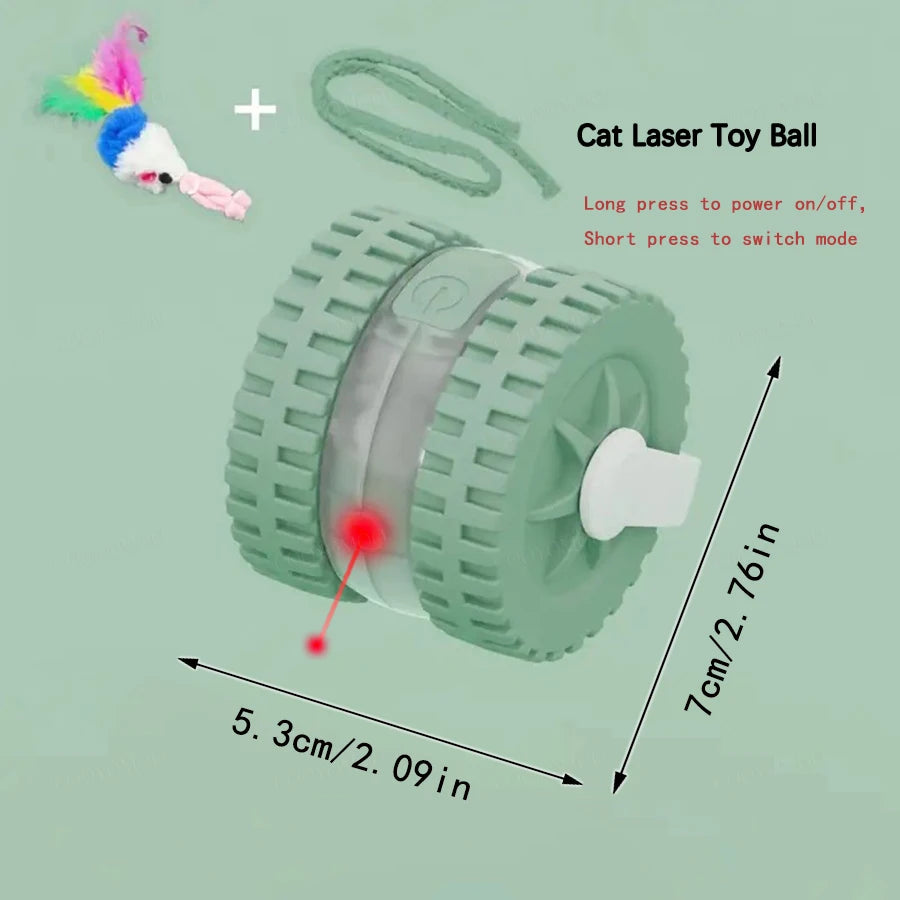 USB Rechargeable Interactive Bouncing Pet Ball view 13