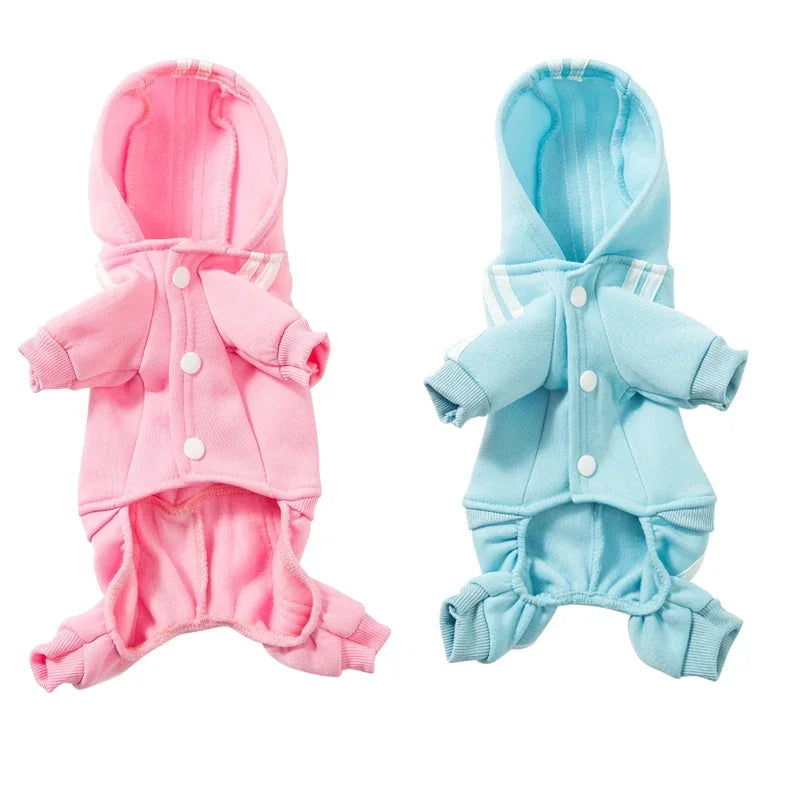French Bulldog Puppy Costume Jumpsuit for Small and Medium Dogs, Chihuahua Pug Dog Clothes