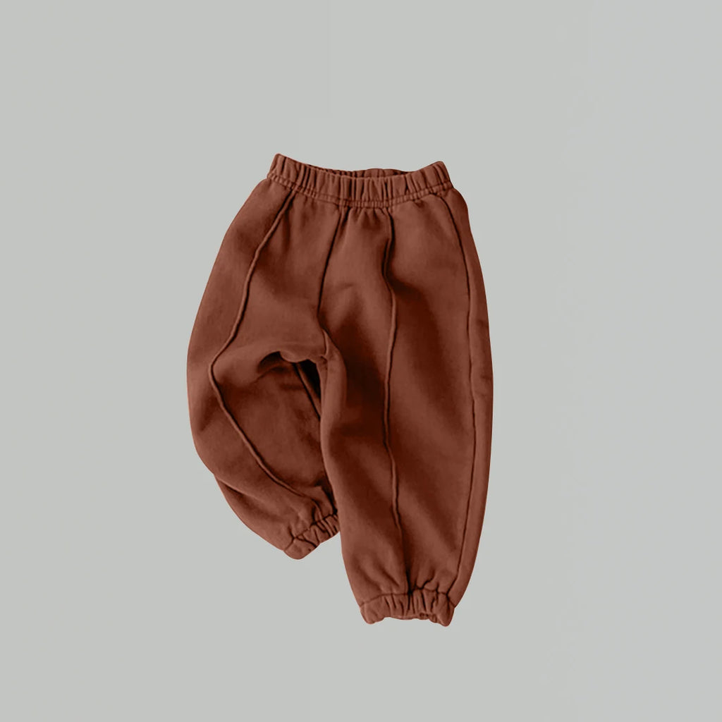 Baby & Toddler Cotton Sweatpants 0-4 Years Unisex Elastic Waist Casual Sport Pants