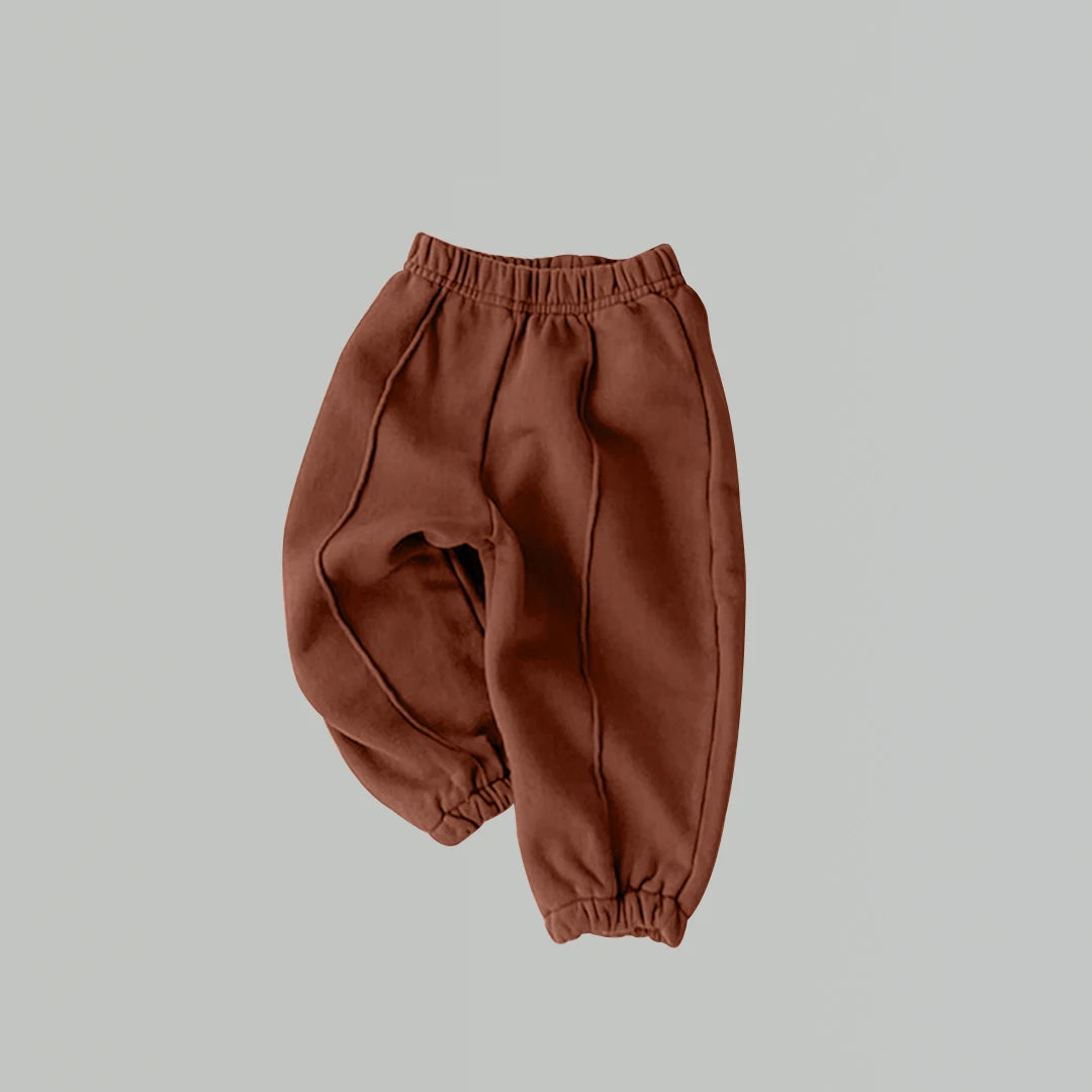 Baby & Toddler Cotton Sweatpants 0-4 Years Unisex Elastic Waist Casual Sport Pants