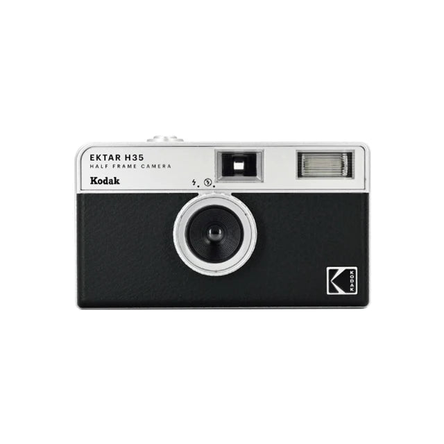 Half Frame 35mm Film Camera with Built-In Flash — Compact Pocket Film Camera, Film-Saving, Lightweight, 4 Colors
