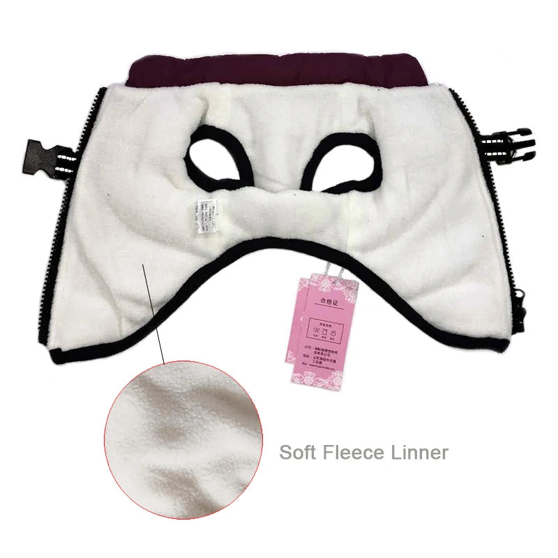 Waterproof Winter Dog Jacket with Built-In Harness, Fleece-Lined & Reflective – Warm Coat for Small to Large Breeds