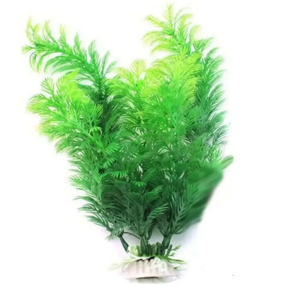 Artificial Aquarium Plants Plastic Water Grass Fish Tank Decoration (1-Pack)