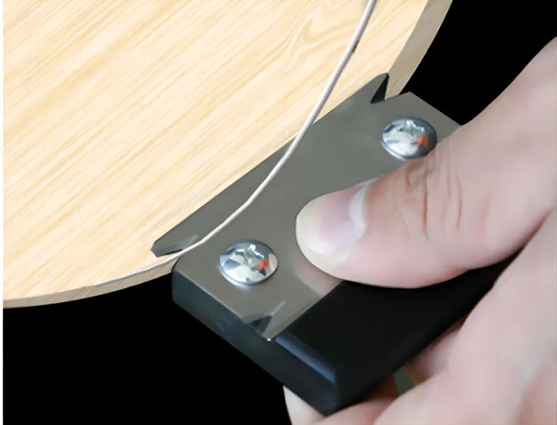 Wood Edge Trimmer & Chamfering Tool — Fillet Scraper Deburring Knife for Edge Banding and Corner Planing