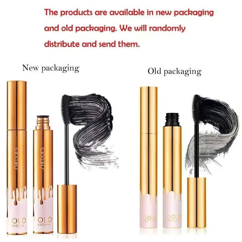3D Lengthening Waterproof Mascara – Curling, Smudge‑Proof Lash Extension Effect, Black