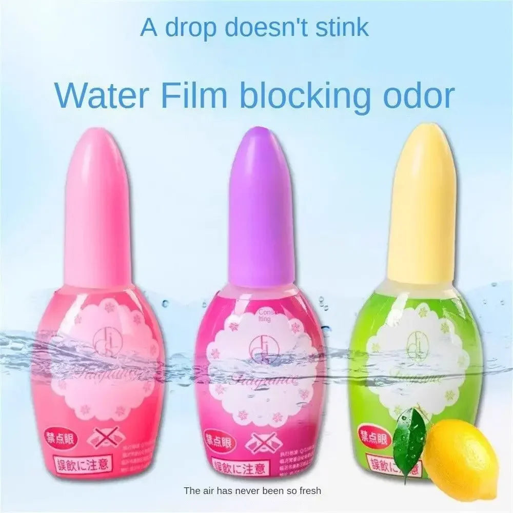 20ml Toilet Deodorizer Liquid Air Freshener Indoor Aromatherapy Odor Remover (1-Pack)