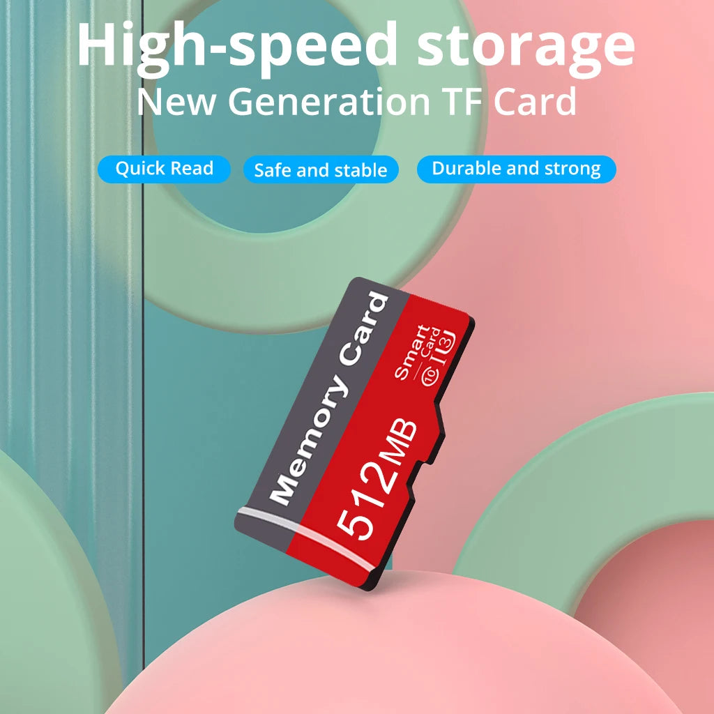 Micro TF / MicroSD Memory Card – 128MB, 256MB, 512MB | TF Card for Cameras, Phones & Tablets