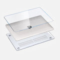 Crystal Clear Hard Laptop Case – Fits MacBook Air 13.6 in (34.5 cm), Air 15 in (38.1 cm), MacBook Pro 13.3/14/16 in (33.8/35.6/40.6 cm)