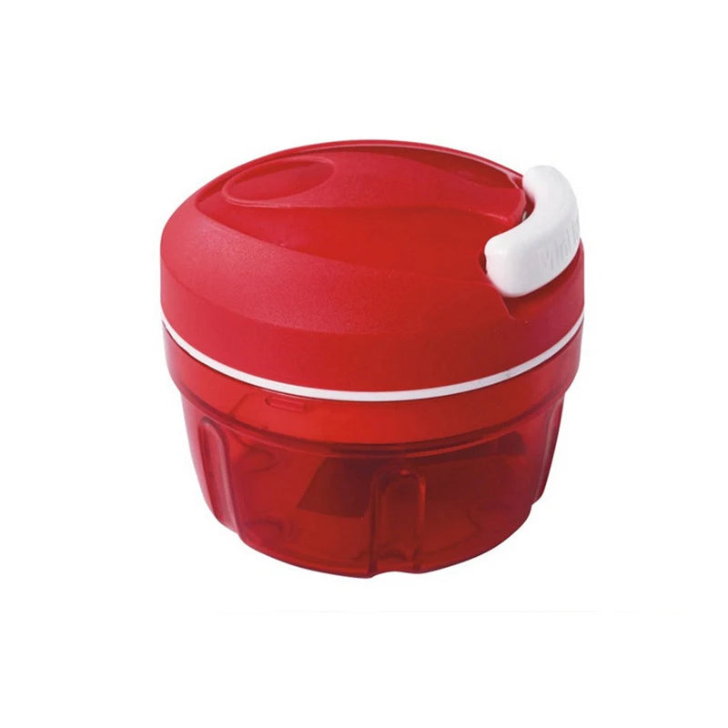 Mini Multifunctional Manual Food Chopper – Portable Garlic Press, Vegetable Cutter & Chili Grinder for Kitchen