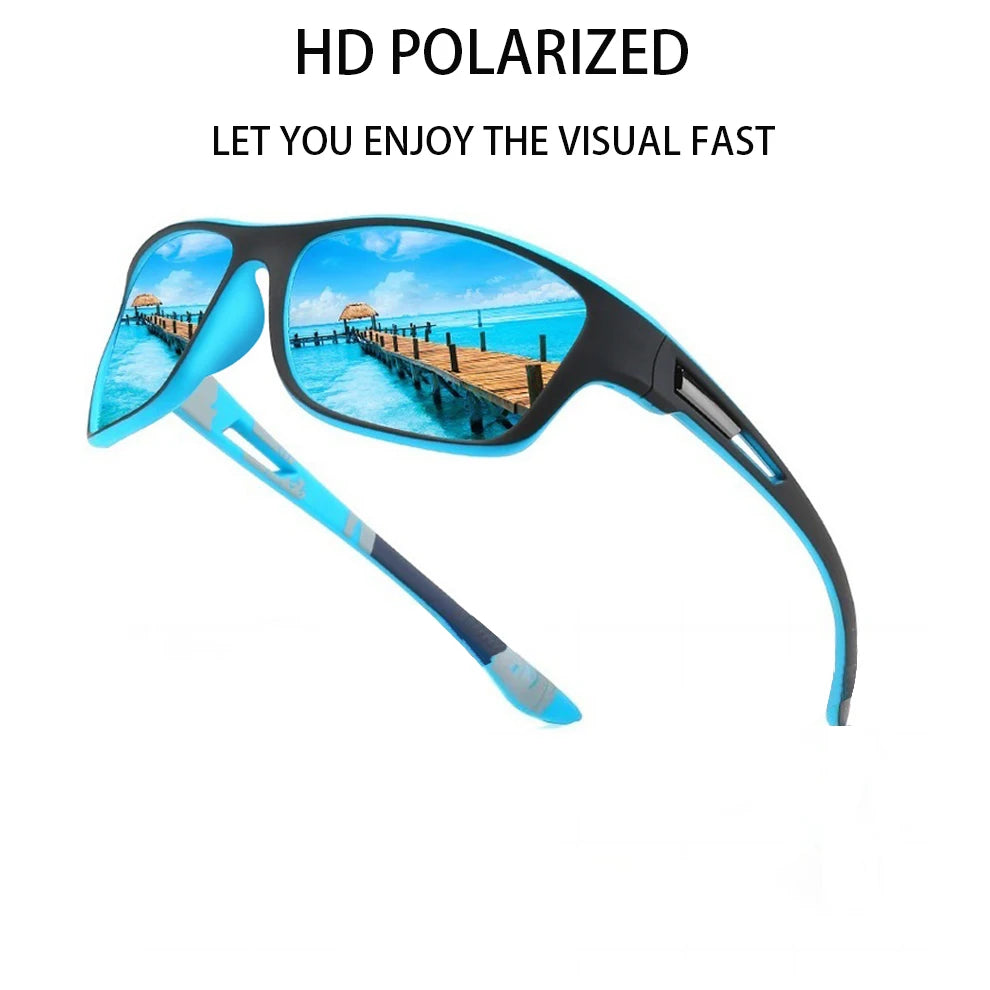 Polarized Fishing Sunglasses for Men & Women — UV400 TAC Lens Outdoor Sunglasses for Cycling Driving Hiking