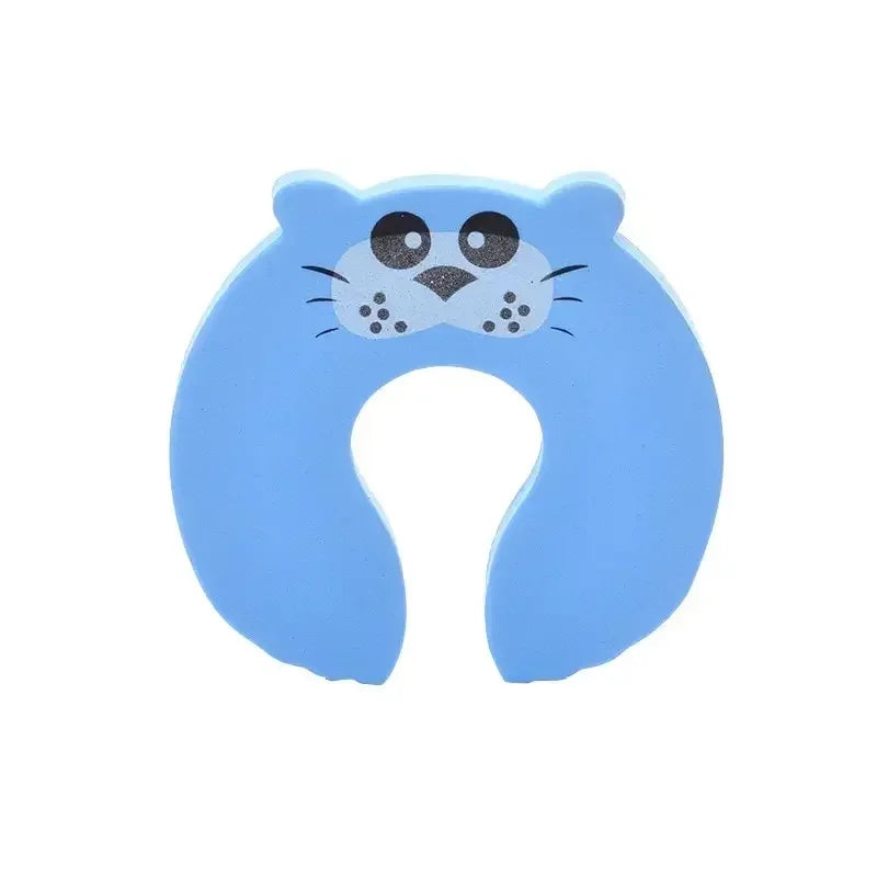 2/5-Pack Baby Door Stoppers - Anti-Pinch EVA Foam Door Edge Protectors, Cute Animal Child Safety Guards