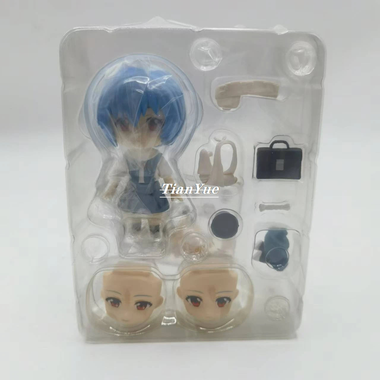 Articulated Anime Figure – Rei Ayanami & Asuka Langley Soryu, 10 cm (3.9 in) Collectible Gift