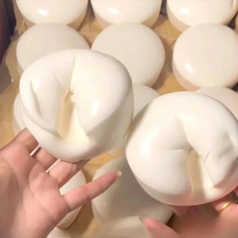 Slow-Rising Squishy Yogurt Cake Bread Squeeze Toy - Soft Sensory Fidget Stress Relief for Kids & Adults