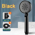 5-Mode High Pressure Handheld Shower Head — Water-Saving G1/2 Universal Silicone Nozzles