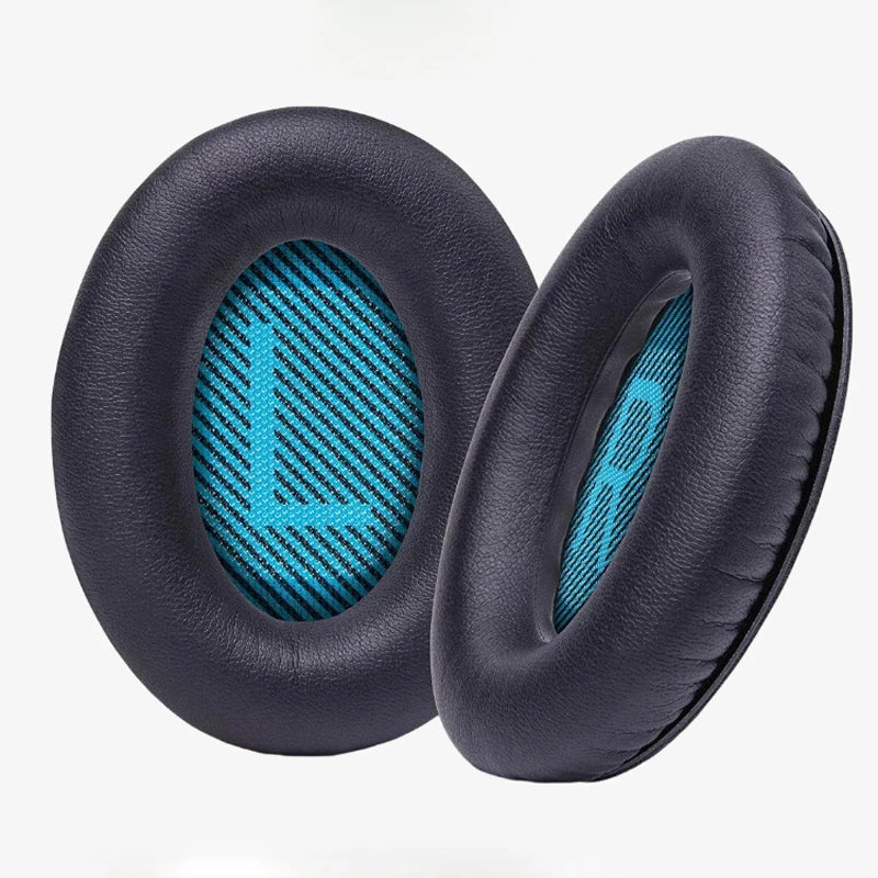 Replacement Ear Pads for Over-Ear Headphones - PU Leather Memory Foam Ear Cushions, 1 Pair