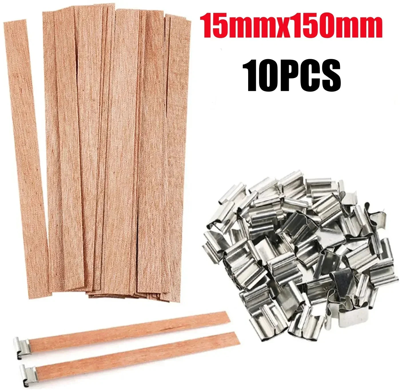 DIY Wooden Wick Candle Kit – Soy & Paraffin Wax Aromatherapy Candle Making Guide