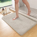 Long-Pile Shaggy Absorbent Bath Mat – Fluffy Non-Slip Bathroom & Entrance Rug