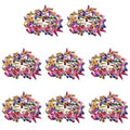 60-Pack Natural Backflow Incense Cones — Aromatherapy Scented Cones for Odor Removal, Anxiety Relief, Meditation & Relaxation