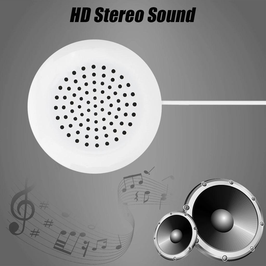 DIY Pillow Speaker 3.5mm Mini Stereo Portable Speaker for MP3, Phone, CD Players
