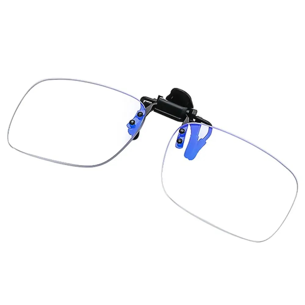 Flip-Up Clip-On Reading Glasses for Presbyopia, Rimless Ultra-Light Magnifiers +1.00 to +4.00