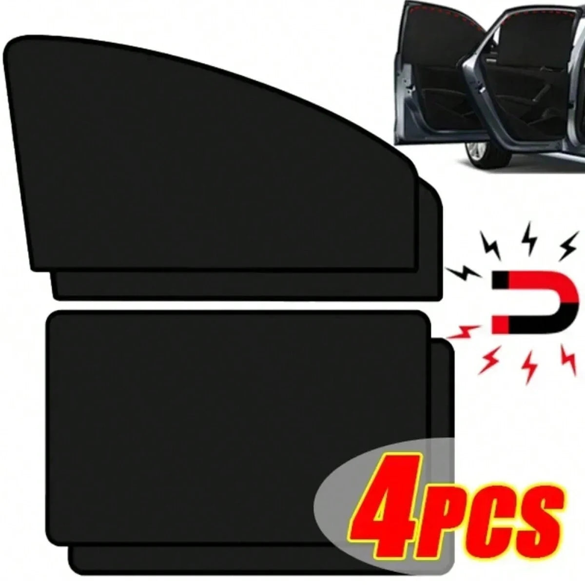 Magnetic Car Side Window Sunshade for UV Protection
