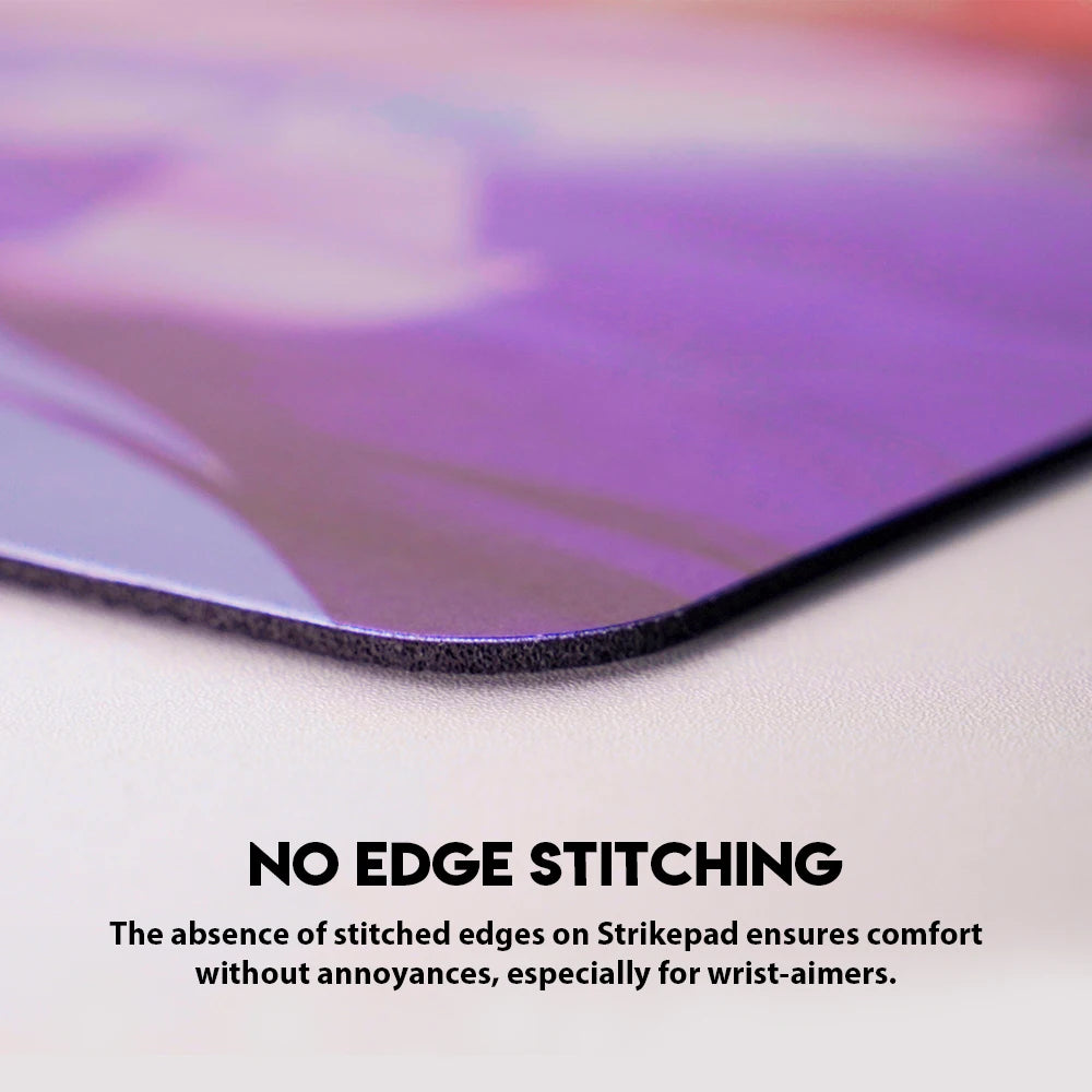 Gaming Mousepad Holographic Design 490 x 420 x 3 mm (19.3 x 16.5 x 0.12 in) Waterproof No-Edge Stitching